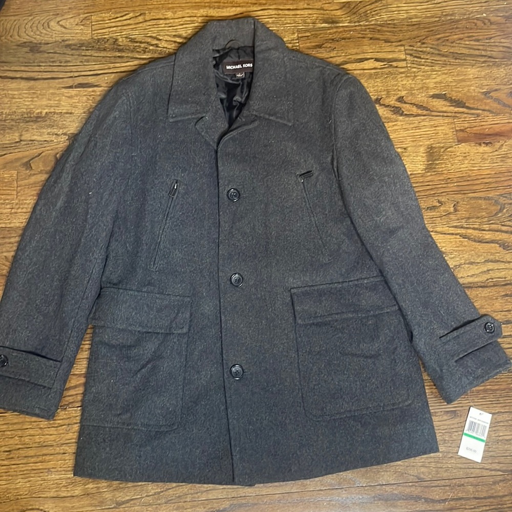 Grey Michael Kors wool coat